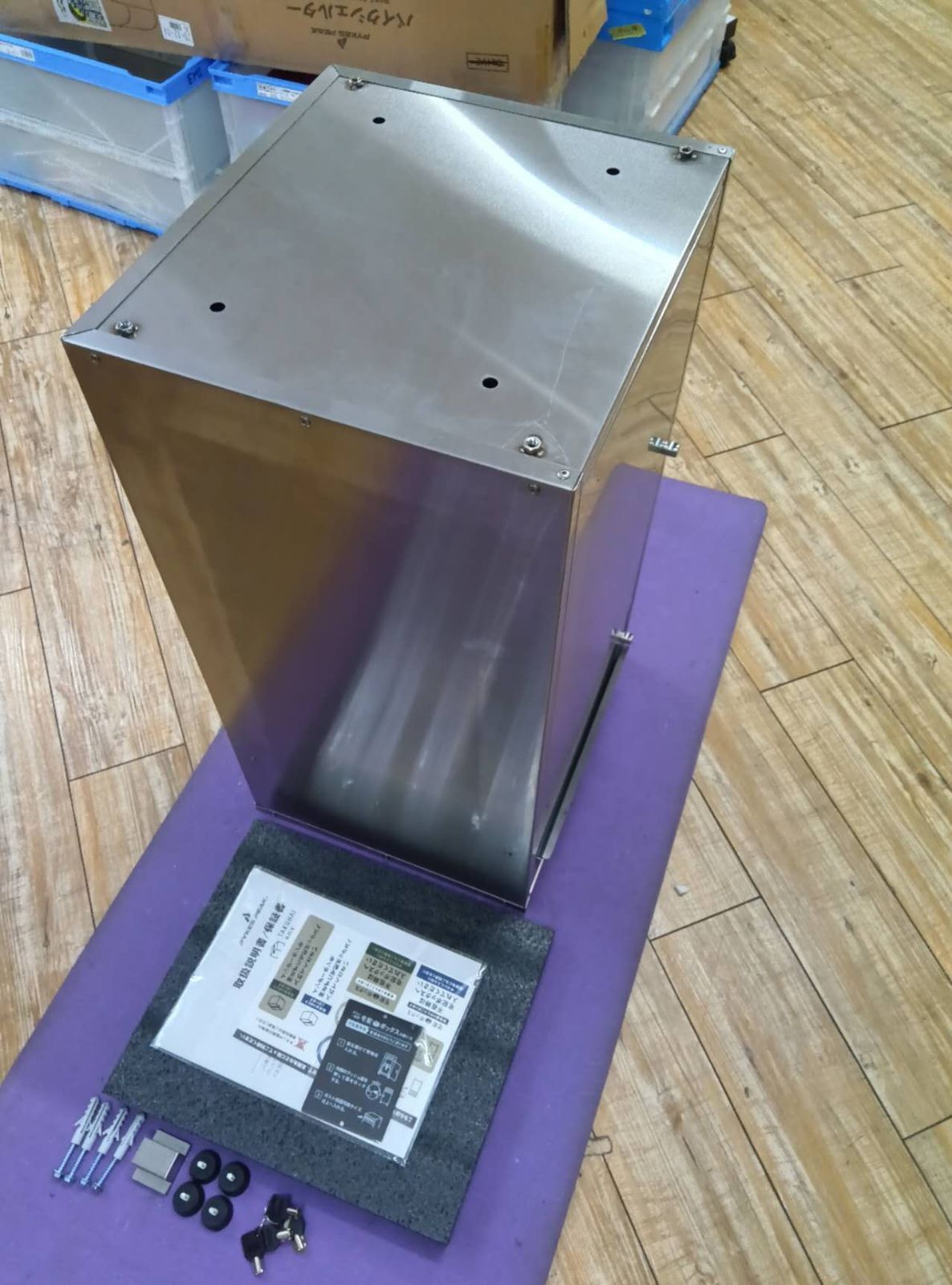 ポスト一体型 ステンレス