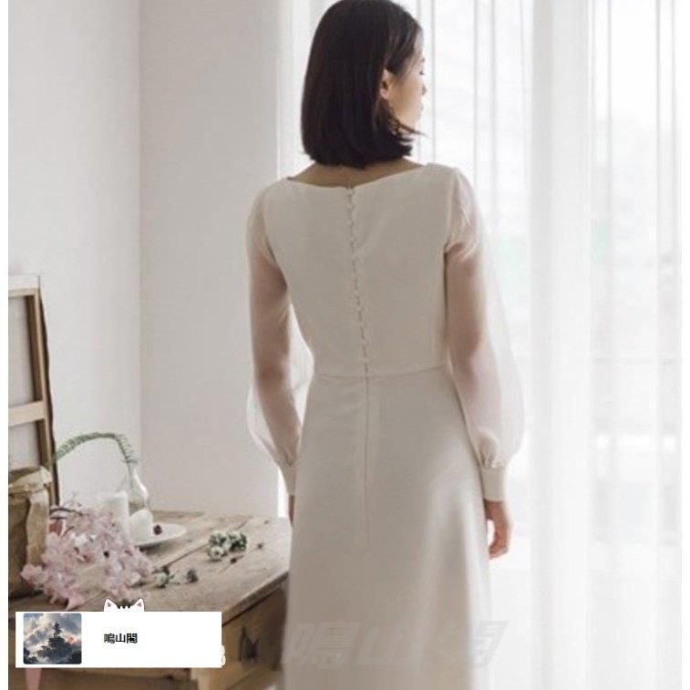 Vネック シースルー