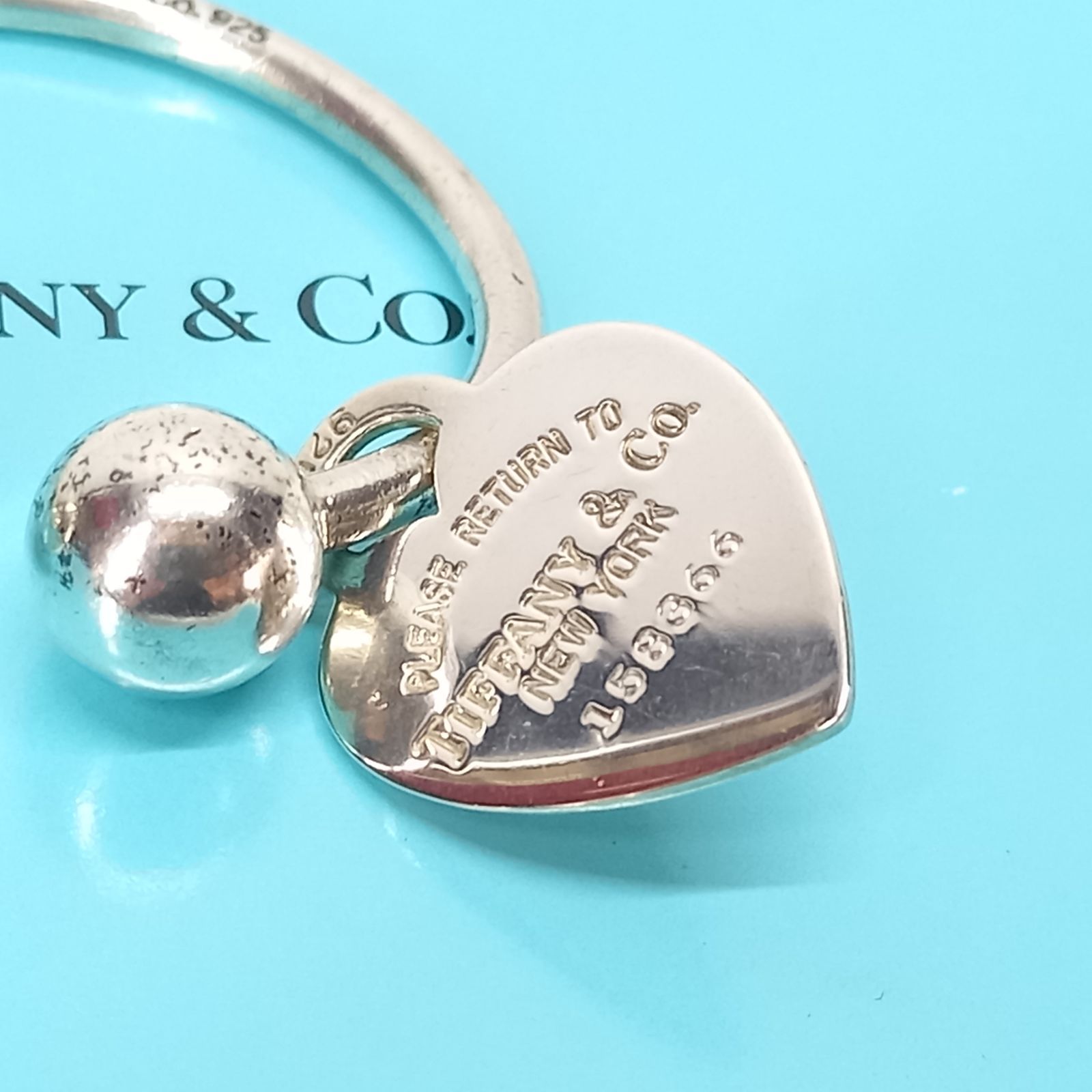 Tiffany ラージリターントゥハートスプラッシュ ロングチェーン