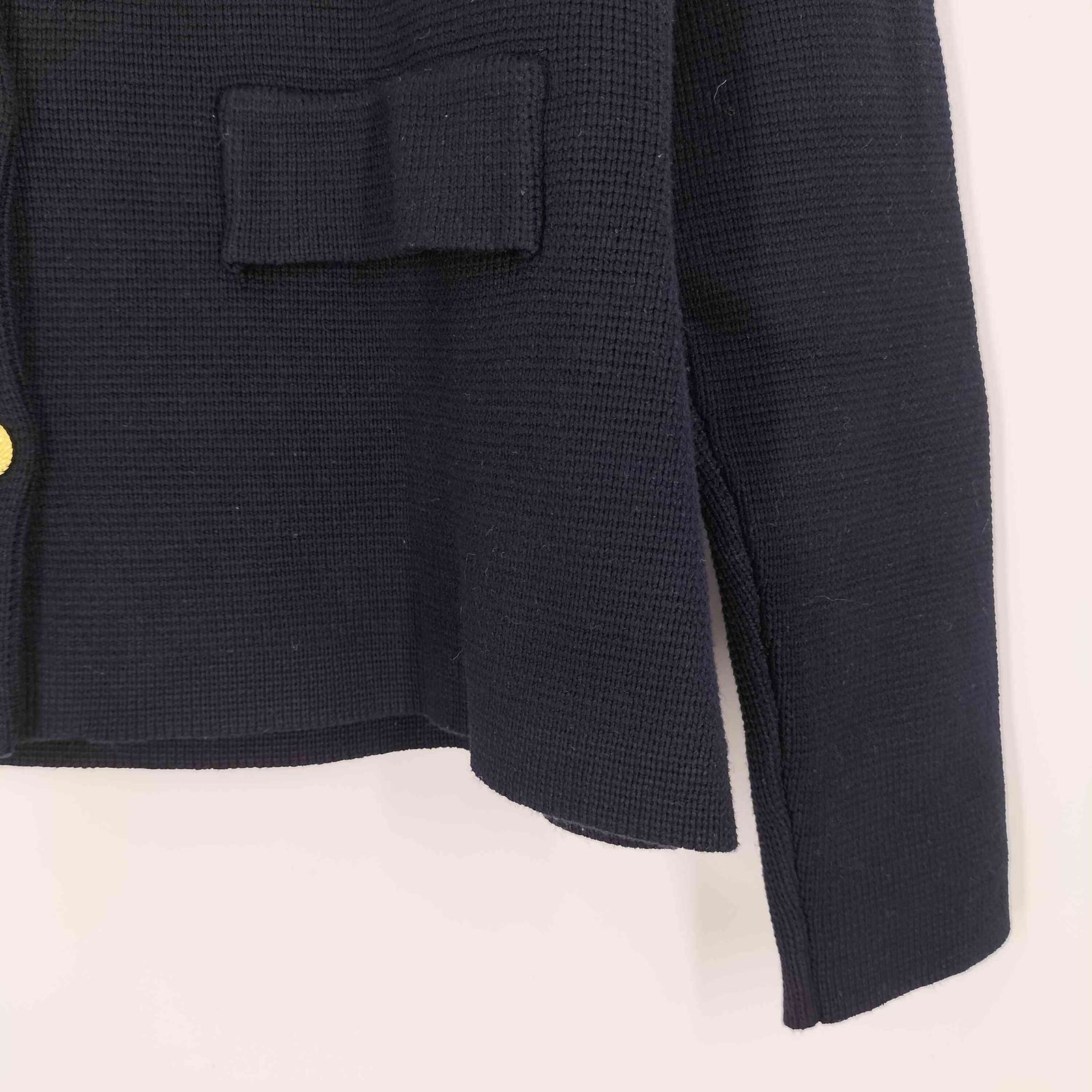 ZARAゴールドボタンニットジャケット ZARA】ザラ ゴールドボタンニットジャケット