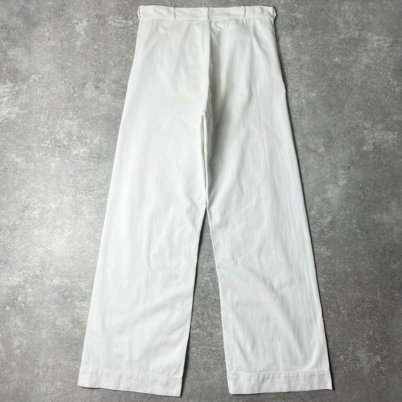 50s US NAVY 米軍実物 コットン セーラー パンツ / 50年代 USN