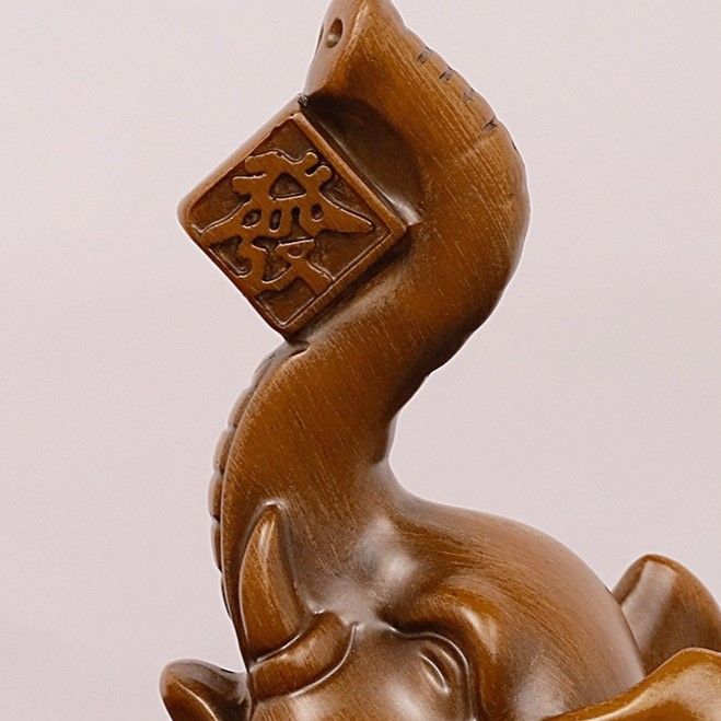 象 ゾウ 置物 オブジェ 2ペアセット 豪華 装飾 富 繁栄 樹脂素材 高級感 運