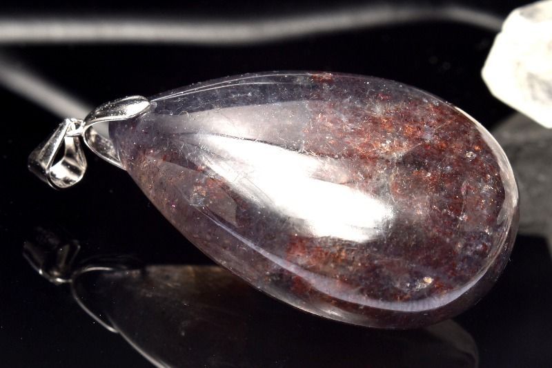 1点物】AAA+☆ブラッドショット内包 アイオライトサンストーン