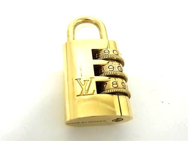 美品 ルイヴィトン ダイヤル式 南京錠 パドロック カデナ □極美品□ LOUIS VUITTON ルイヴィトン ダイヤルロック式 カデナ