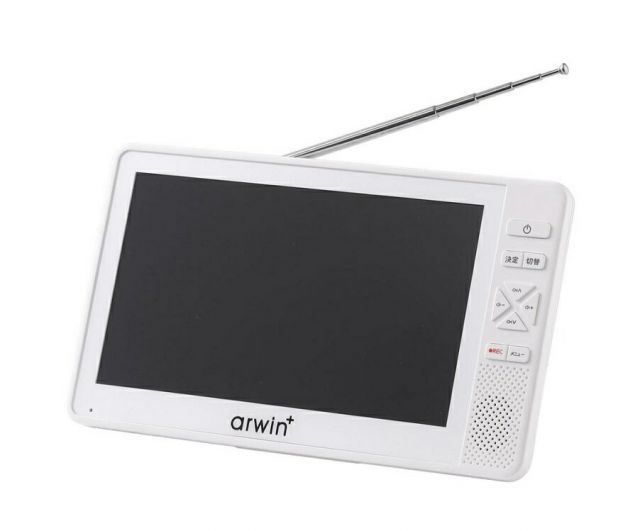 arwin 防水テレビ ＆ラジオIPX6 700W 7インチワイド録画機能付 楽天市場】【送料無料】arwin 防水テレビ 7インチ ポータブル