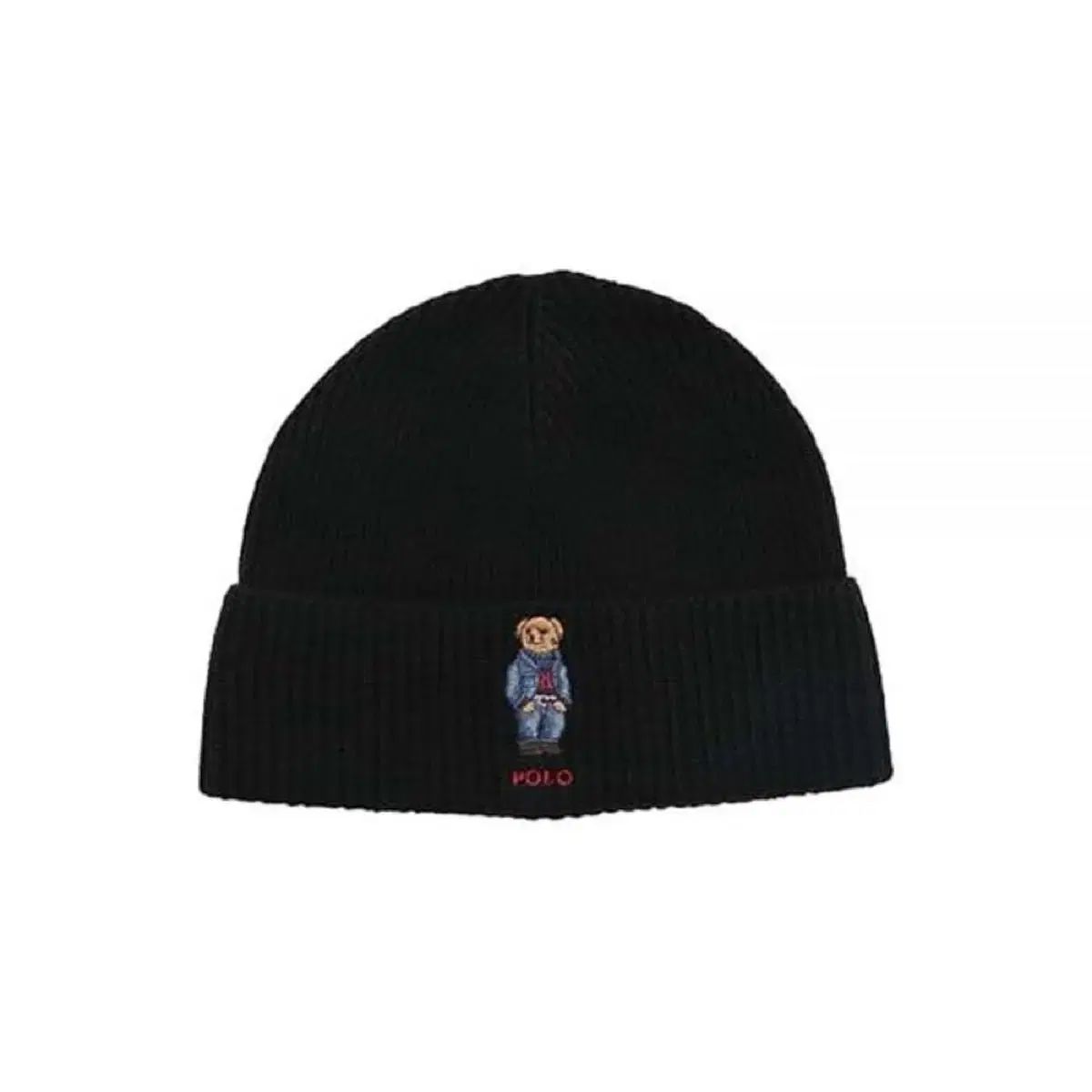 ポロ POLO Ralph Lauren ポロ ベア リブ ニット ビーニー ブラック