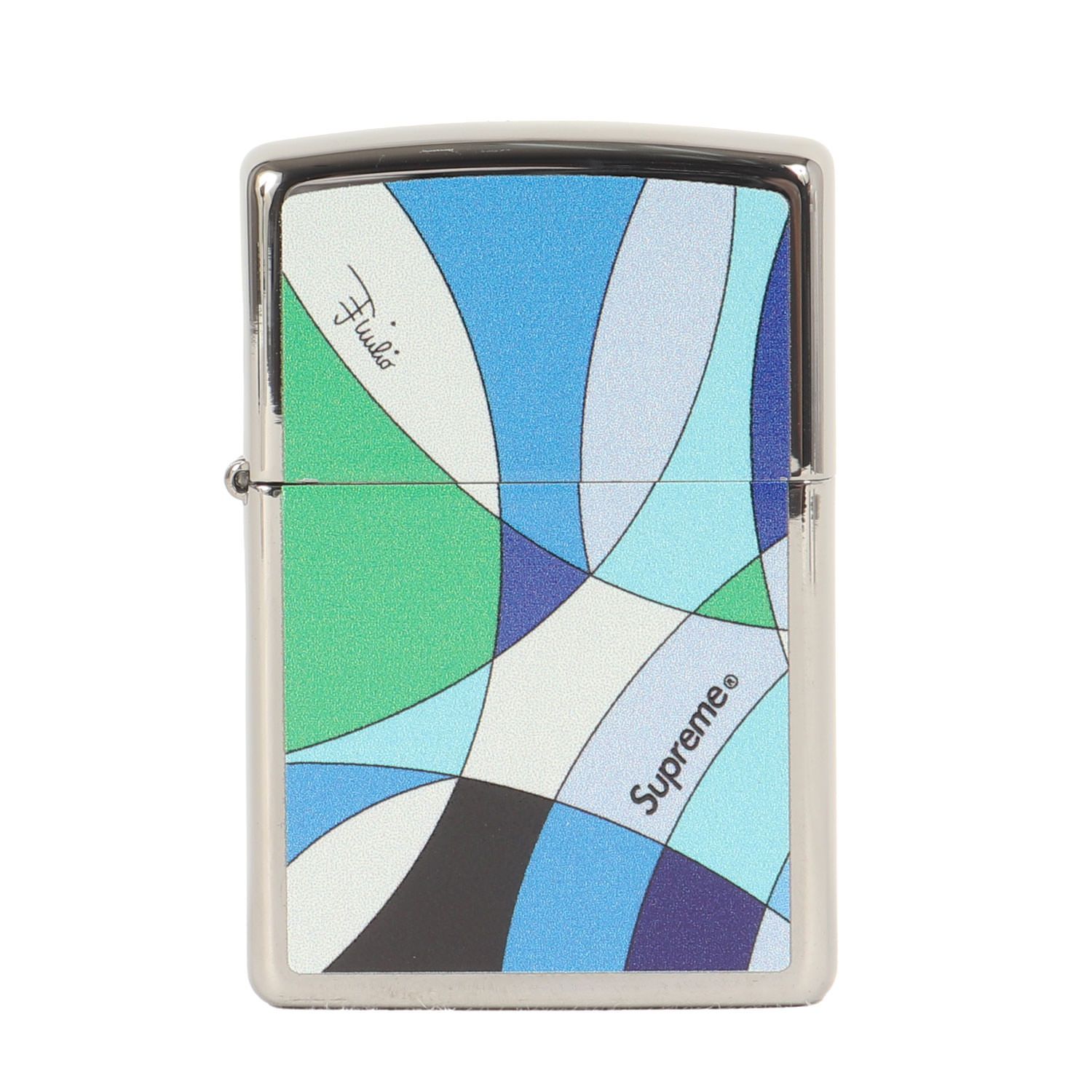 Supreme シュプリーム 21SS Emilio Pucci ×Zippo アーカイブ柄 ジッポ ライター Zippo | ブルー | コラボ ファッション アイテム 小物 雑貨 メンズ