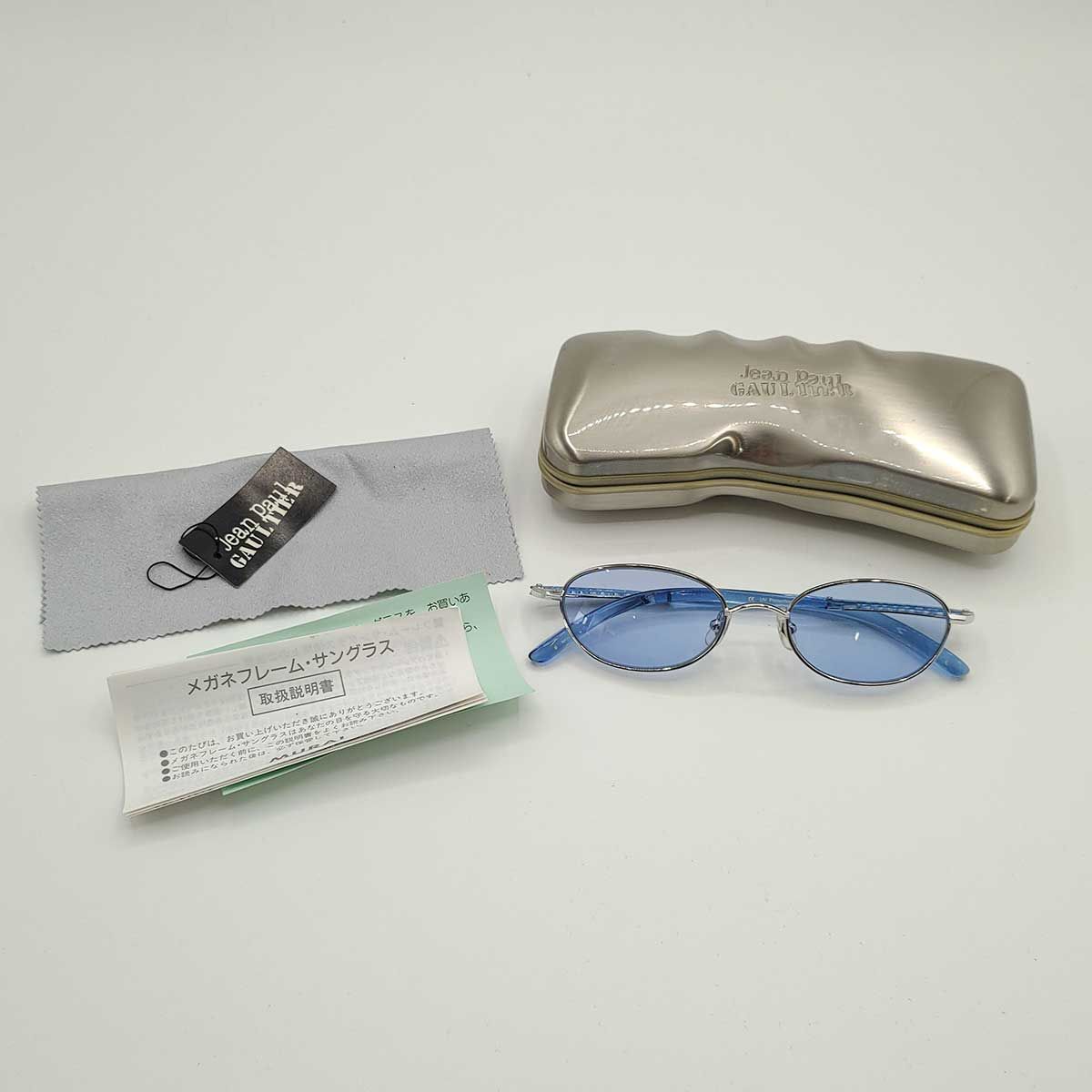 ジャンポールゴルチェ サングラス UV Protection オーバル型 56-0070 ...サングラス/メガネ