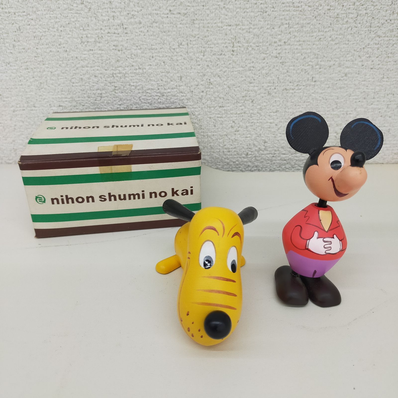 ディズニーまんがこけし ディズニーハウス 590 ミッキーとプルート