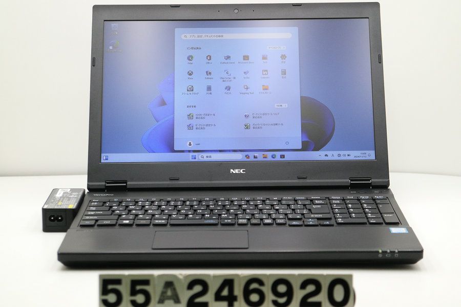 NEC PC-VKT16XZG4 Core i5 8250U 1.6GHz/8GB/256GB(SSD)/DVD/15.6W/FWXGA(1366x768)/RS232C/Win11 【55A246920】