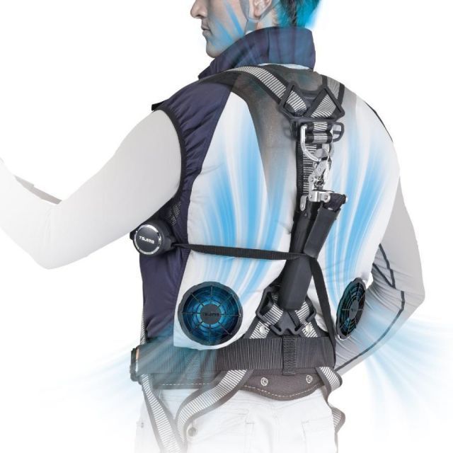 タジマ tajima 清涼ファン 風雅ベスト2 フルセット LLサイズ FV  