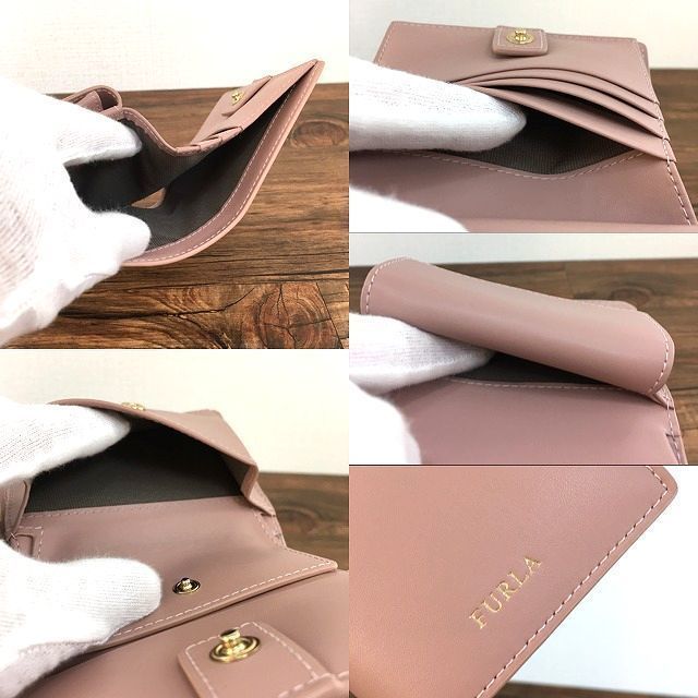 レザー コンパクトウォレット
