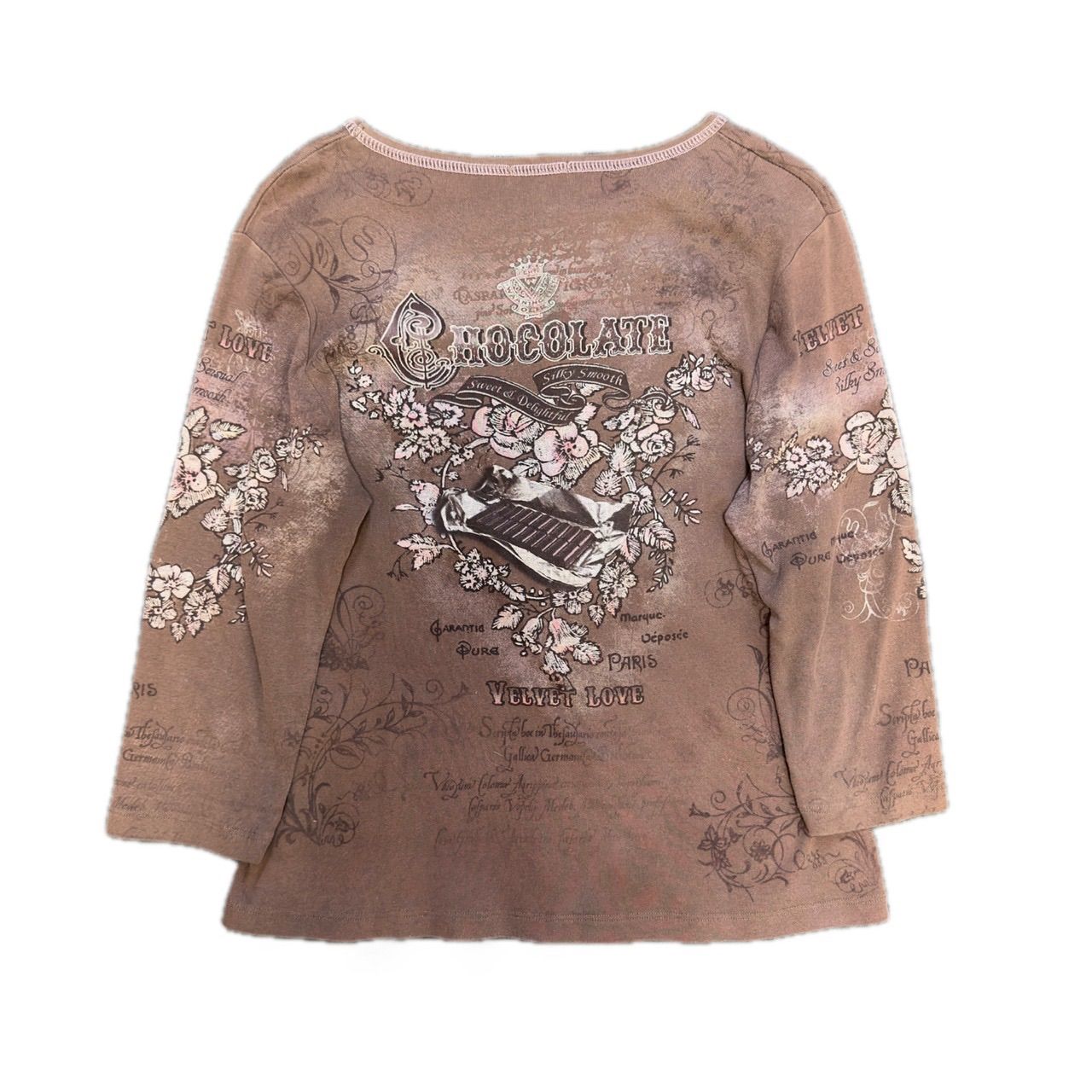 【完売品】epnok ラインストーンシャツ Rhinestonecardigan CLANE - ラインストーンシアートップス - RHINESTONE SHEER TOPS