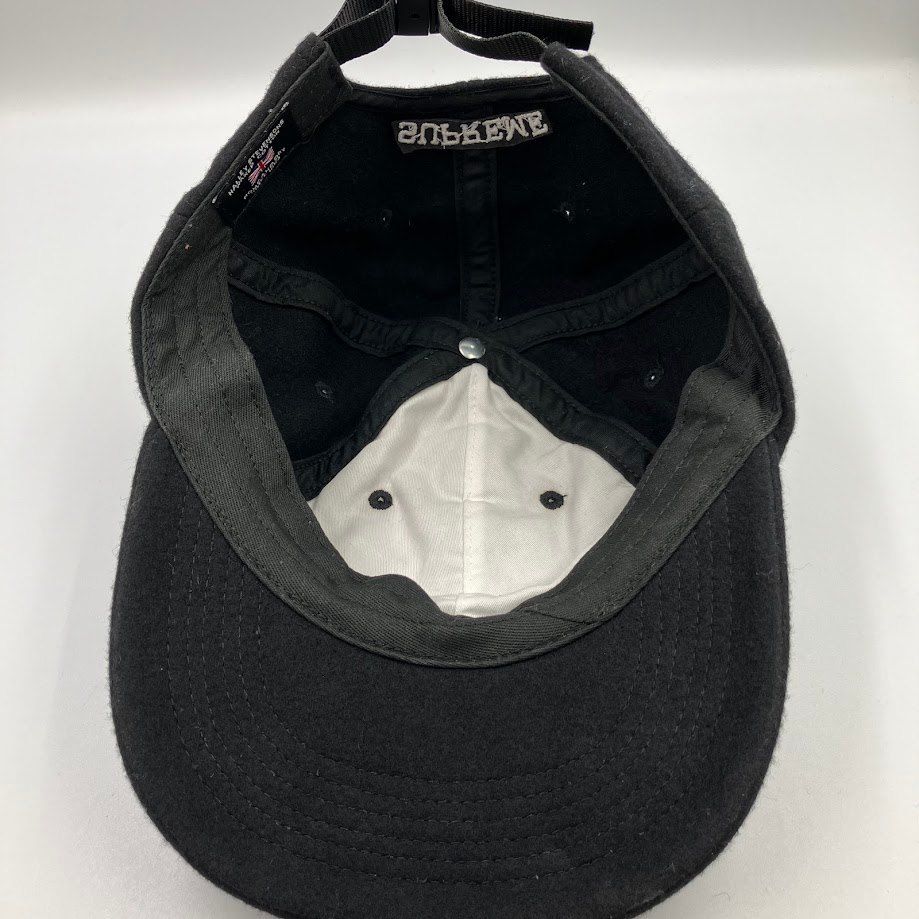 supreme シュプリーム new york キャップ コーデュロイ ブラック