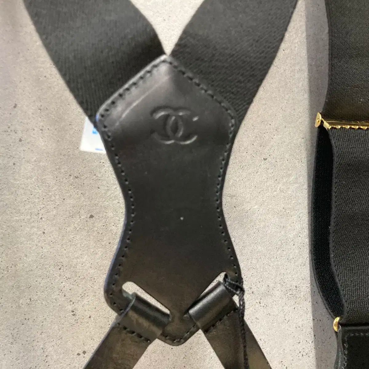 CHANEL(シャネル) ヴィンテージ ロゴ サスペンダー