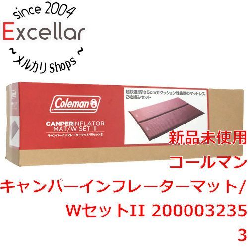 bn:15] Coleman キャンパーインフレーターマット/WセットII 2000032353