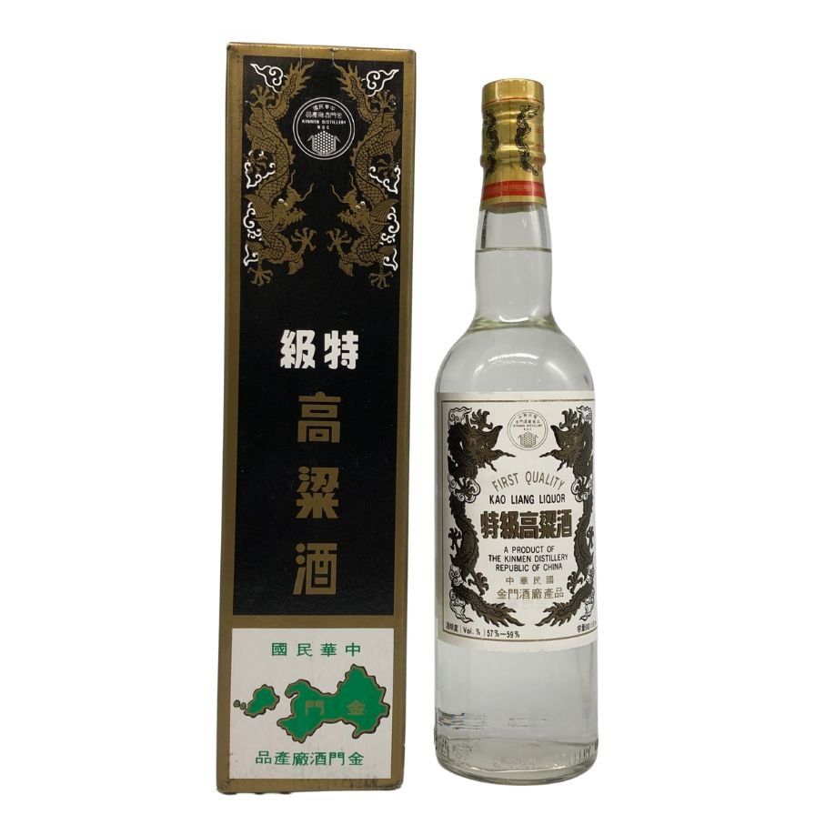 未開栓】金門高粱酒 古酒 87年 特級 / 57-59% 600ml