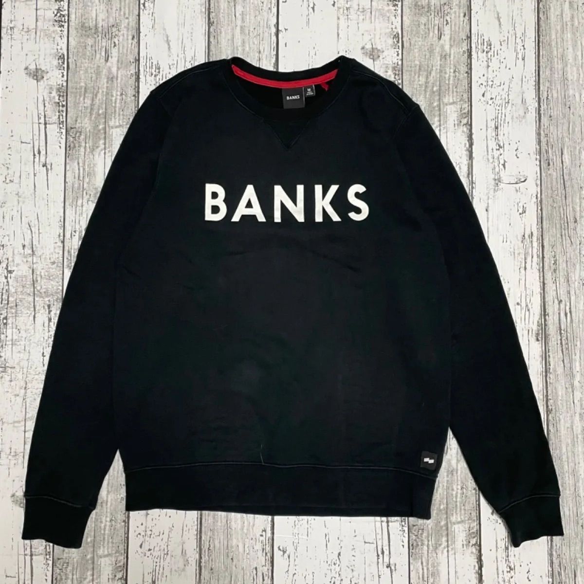 BANKS JOURNAL バンクス ジャーナル クルーネック スウェット ブラック 
