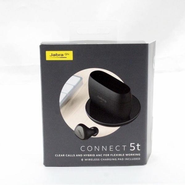 【新品未開封】Jabra CONNECT 5t チタニウムブラック Słuchawki Jabra Connect 5t ANC Titanium Black (100-99182000