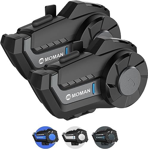バイク用インカム Moman モーマン H2 Pro 1000m通信 距離