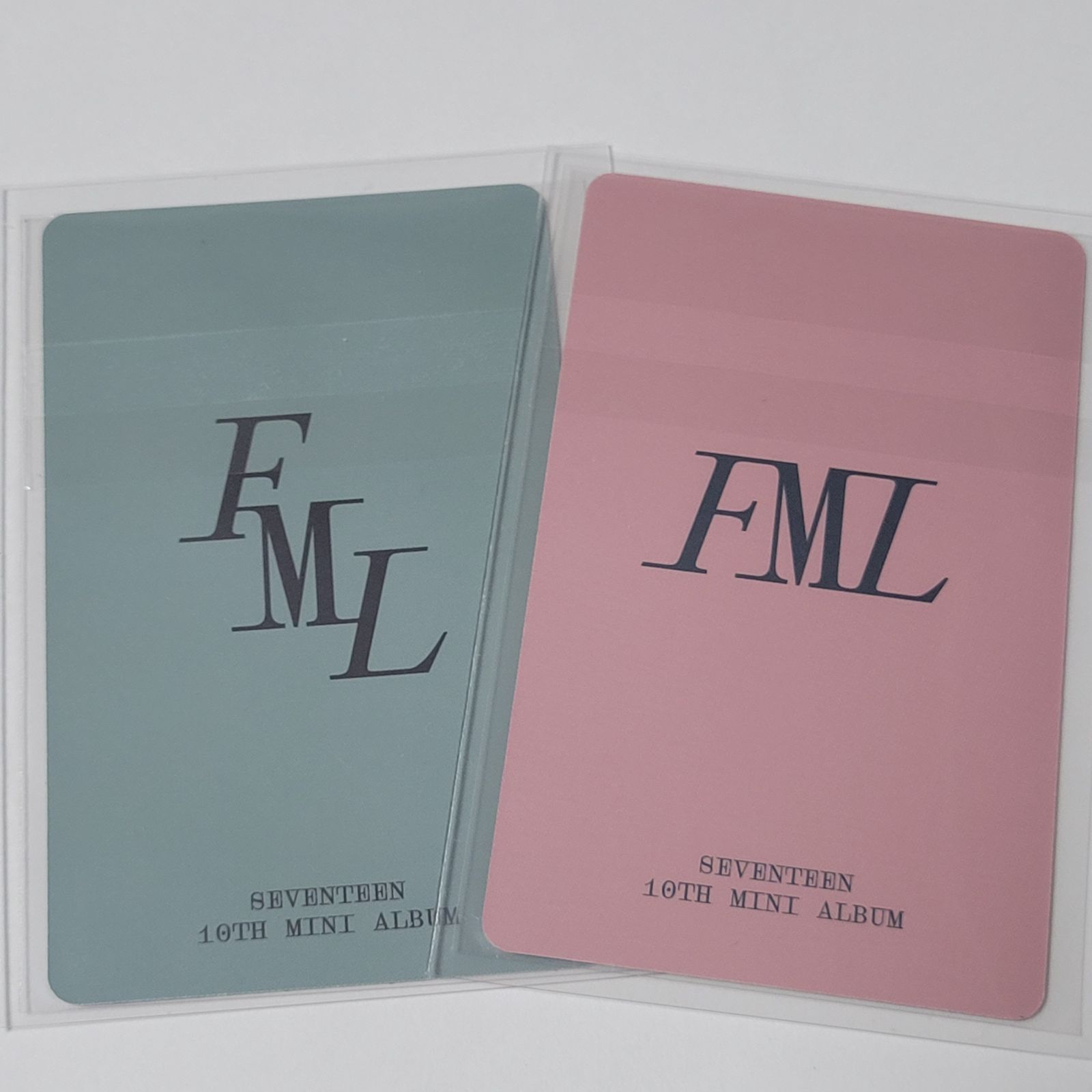 SEVENTEEN 公式 トレカ FML Weverse 特典 Carat盤 通常盤 THE8