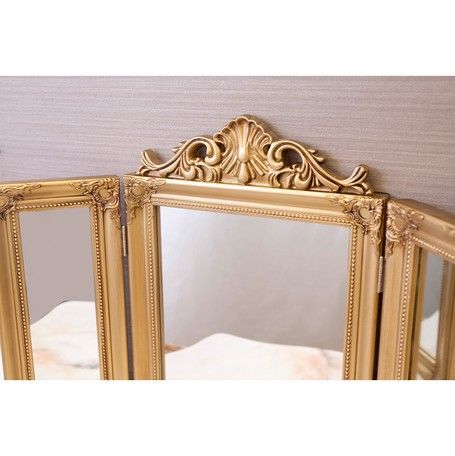 アンティーク調 三面鏡 チャーチルウッド ヨーロピアン雑貨 鏡 注文