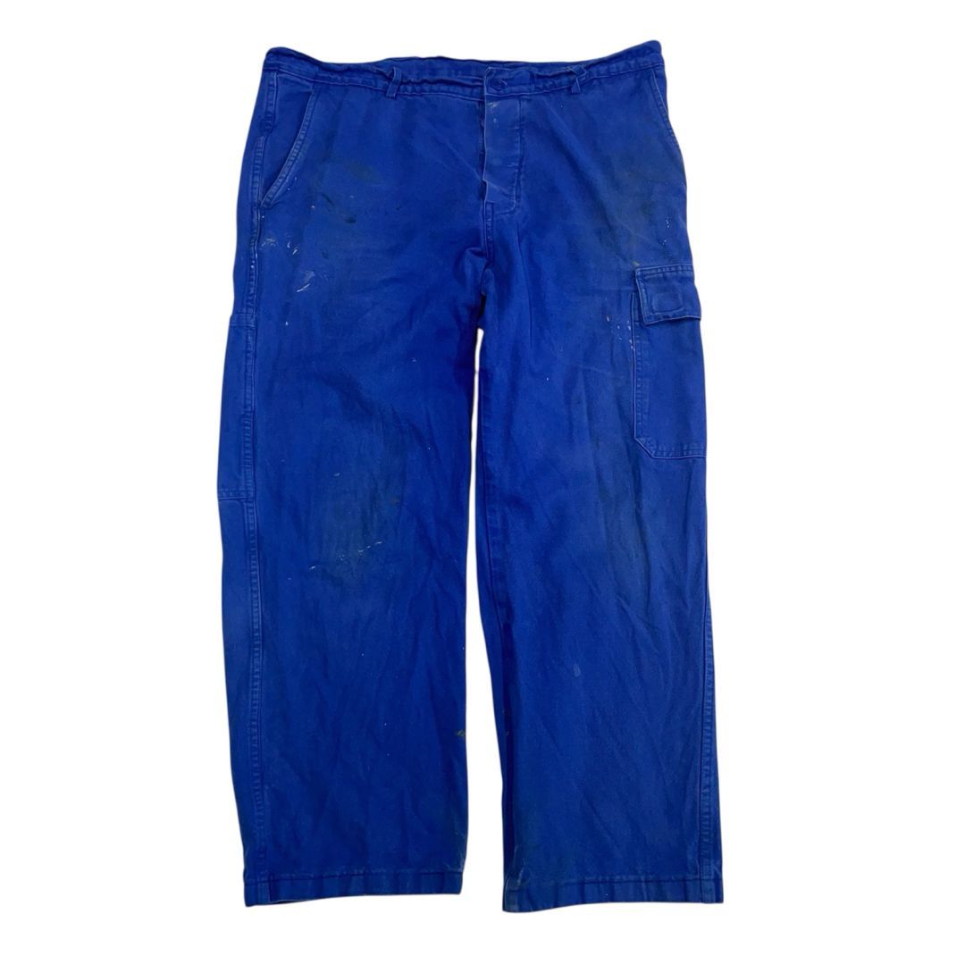 ユーロヴィンテージ 70s W36 フレンチワークパンツ コットンツイル