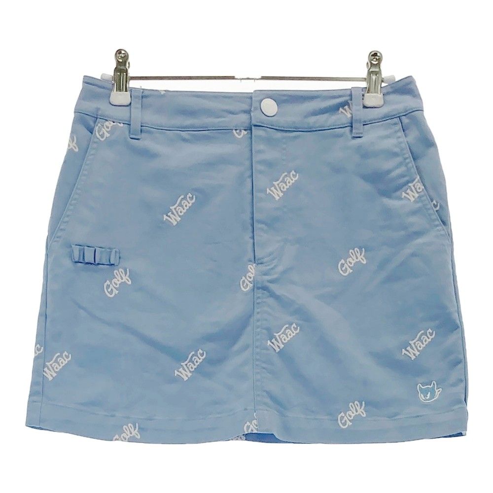 WAAC ワック インナー付スカート 刺繍　総柄 WAAC ワック インナー付スカート 刺繍 総柄 サイズ：1 WAAC