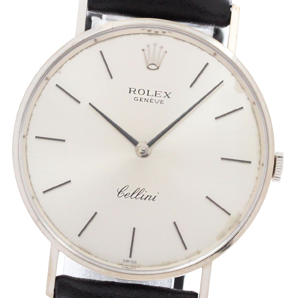 ロレックス ROLEX 3833 チェリーニ K18WG cal.1600 手巻き メンズ_879967