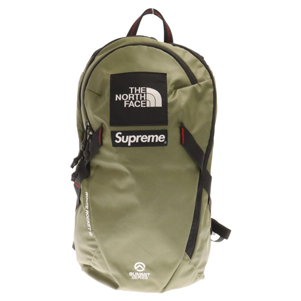 SUPREME シュプリーム 21SS THE NORTH FACE Summit Series Outer Tape Seam Route Rocket Backpack ザノースフェイス バックパック ナイロンリュック カーキ NF0A5IQT224センチマチ