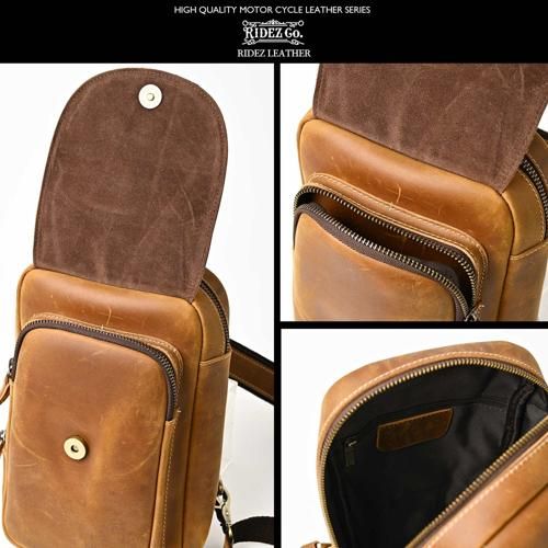 RBP02 レザーチェストバッグ