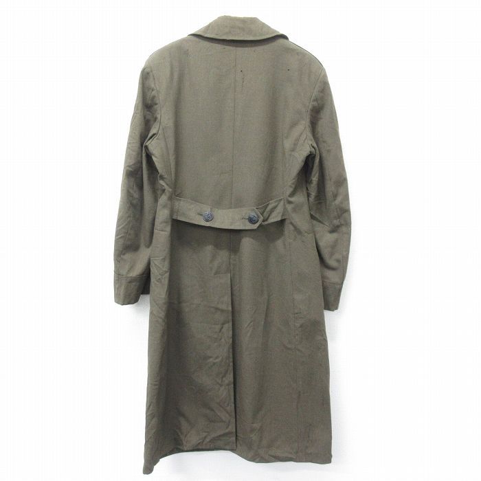 M/古着 長袖 ビンテージ ミリタリー オーバー コート メンズ 60s  