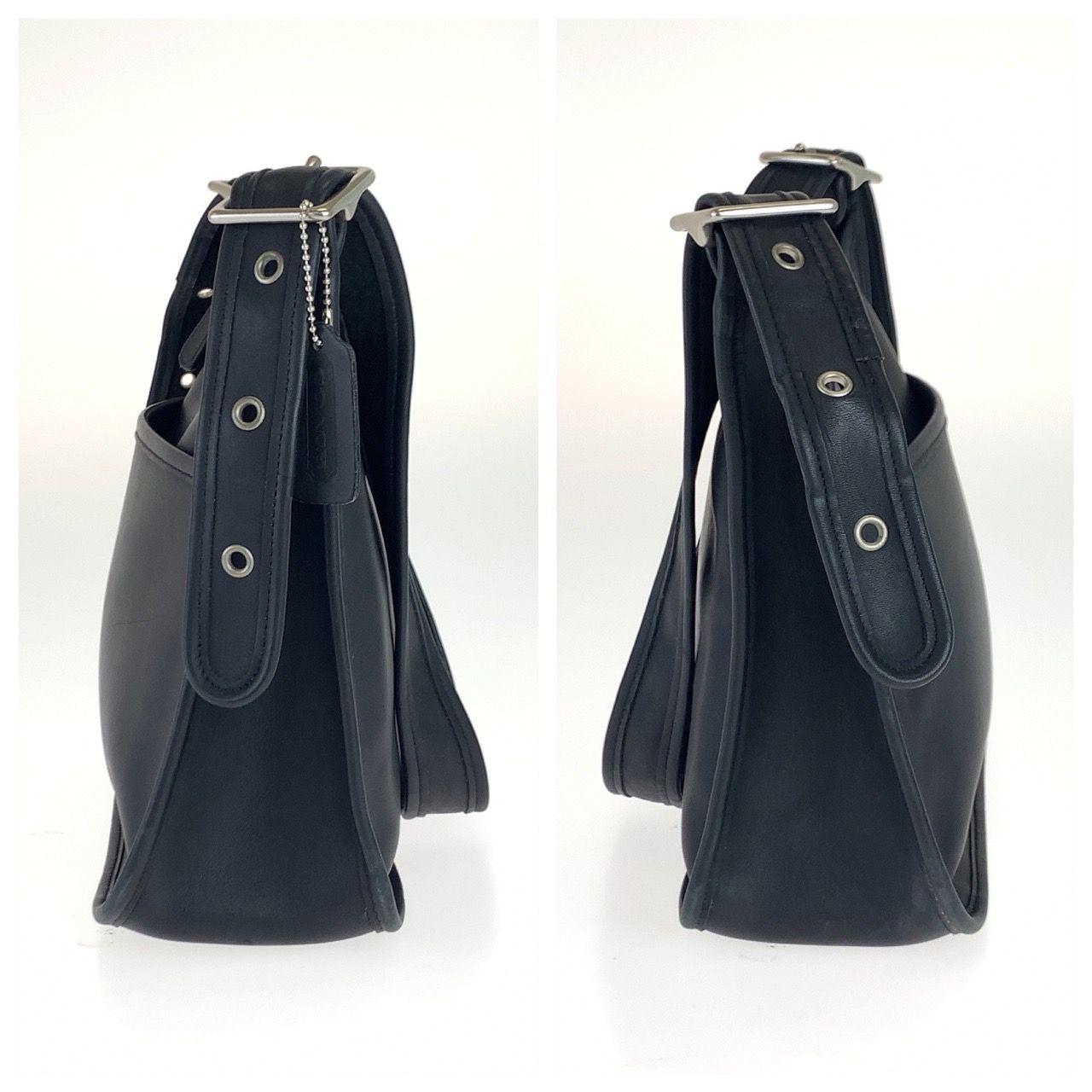 COACH コーチ ヴィンテージ オールドコーチ ブラック 黒 シルバー金具