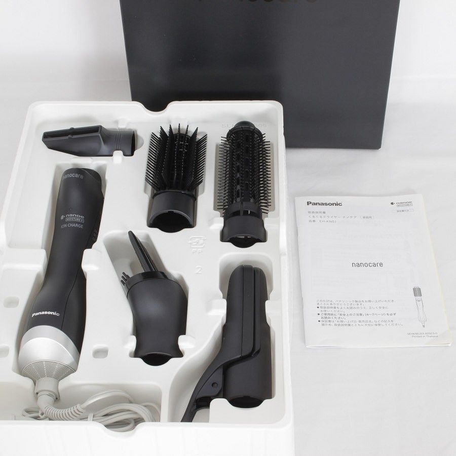 新品 】Panasonic くるくるドライヤー ナノケア EH-KN0J-A Panasonic