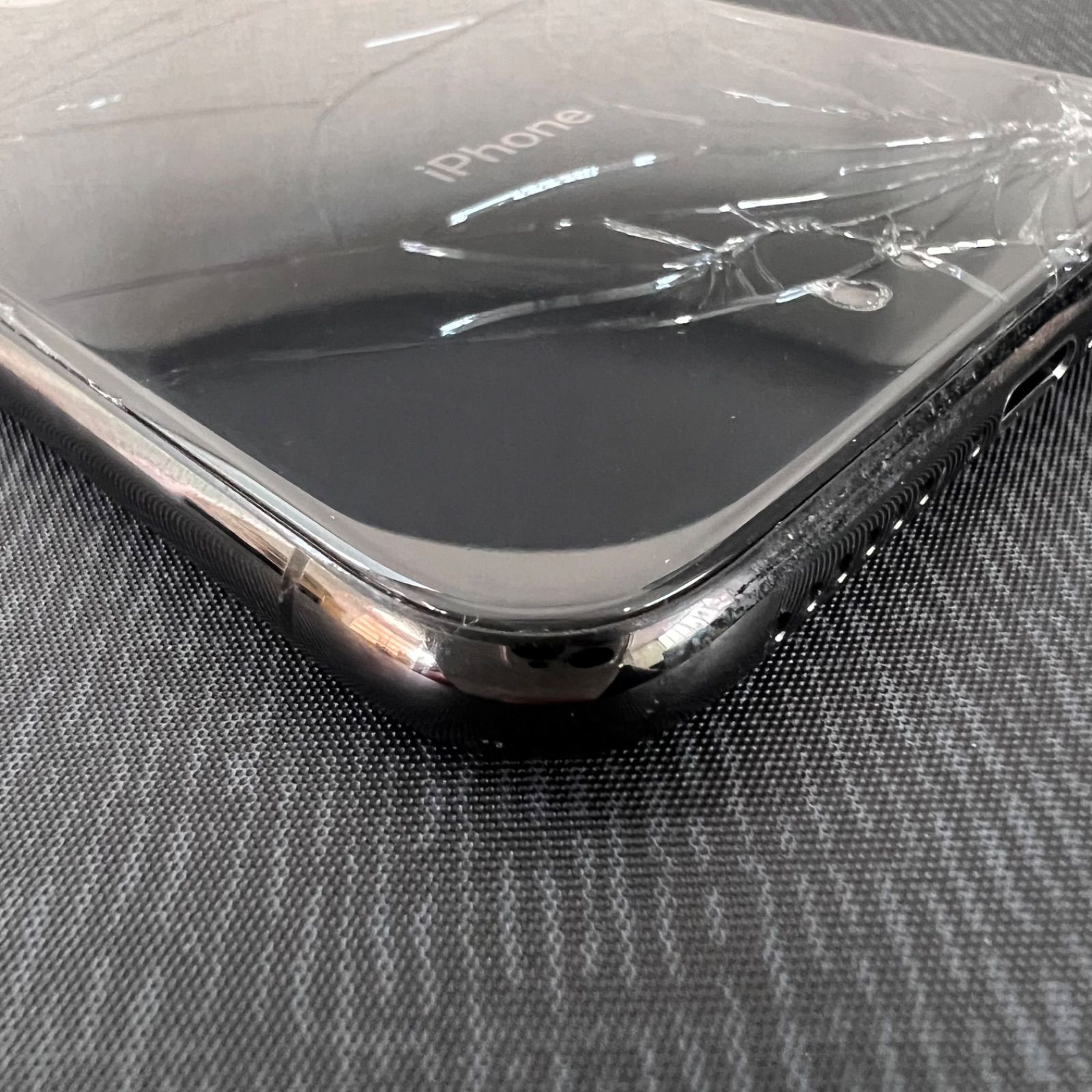 iPhone - ジャンク iPhone Xs MTE02J/A 256GB iPhone XS 256GB スペースグレー MTE02J/A バッテリー100