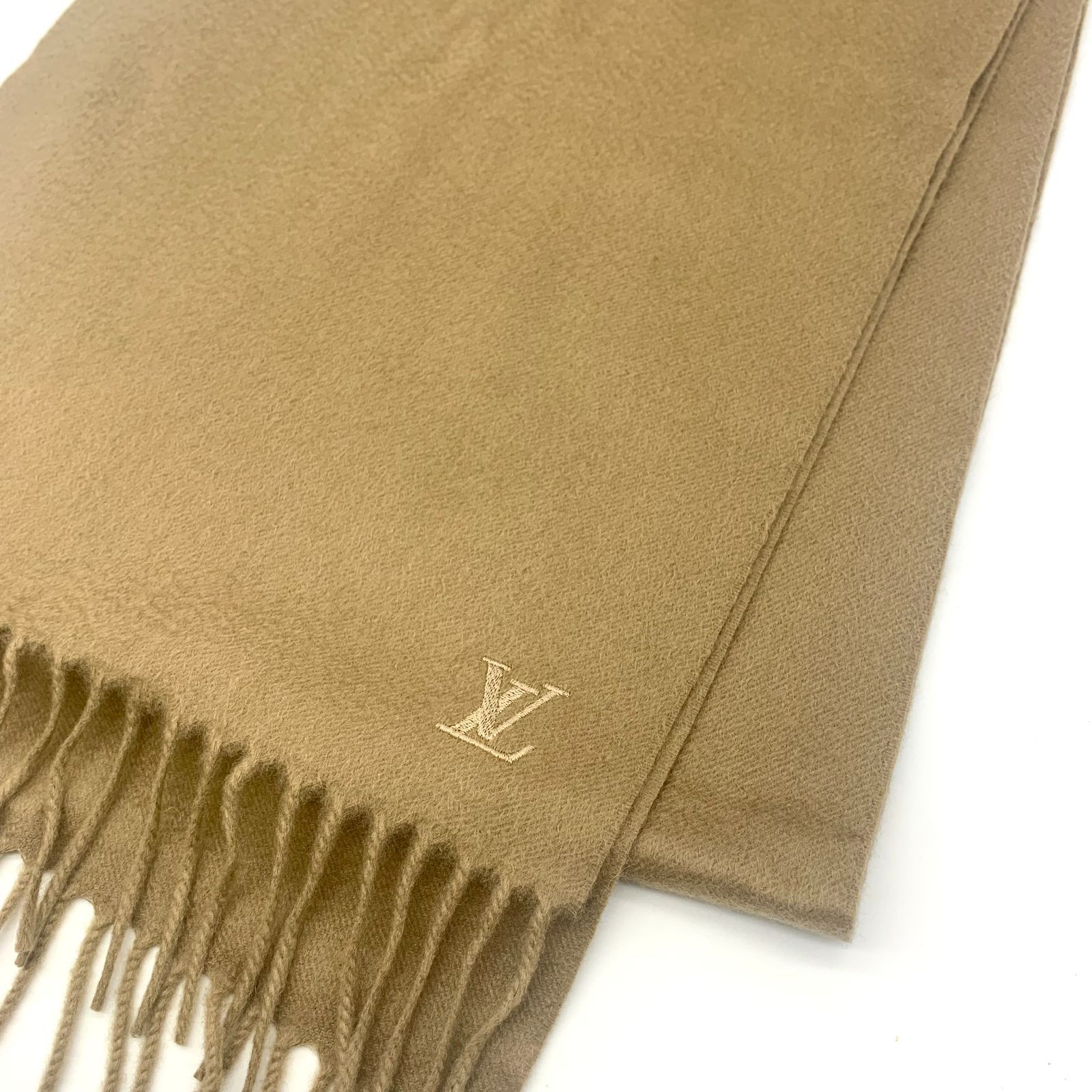 ルイヴィトン　マフラー　カシミヤ100% エシャルプ　ジェラム ▽【美品】Louis Vuitton/ルイヴィトン エシャルプ ジェラム