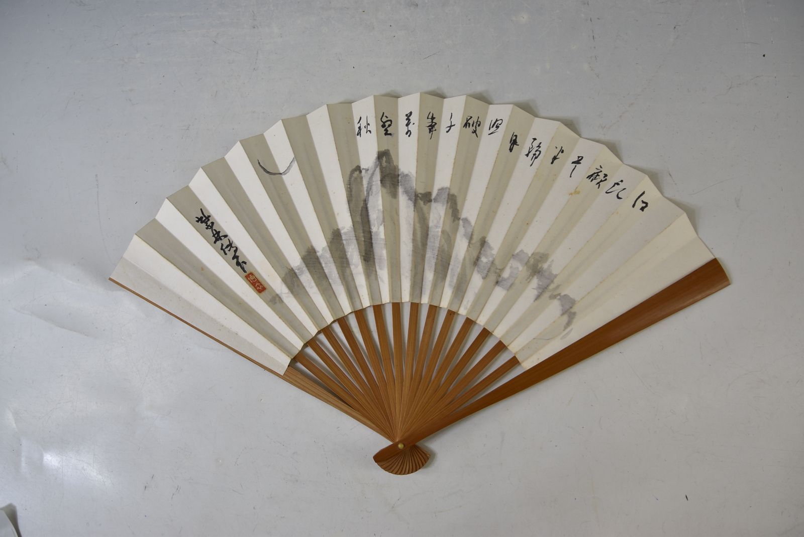江記庁是半帰月 空破千事萬望秋 山月画賛 円山全堤 要宗 大徳寺 日本画画賛 扇子