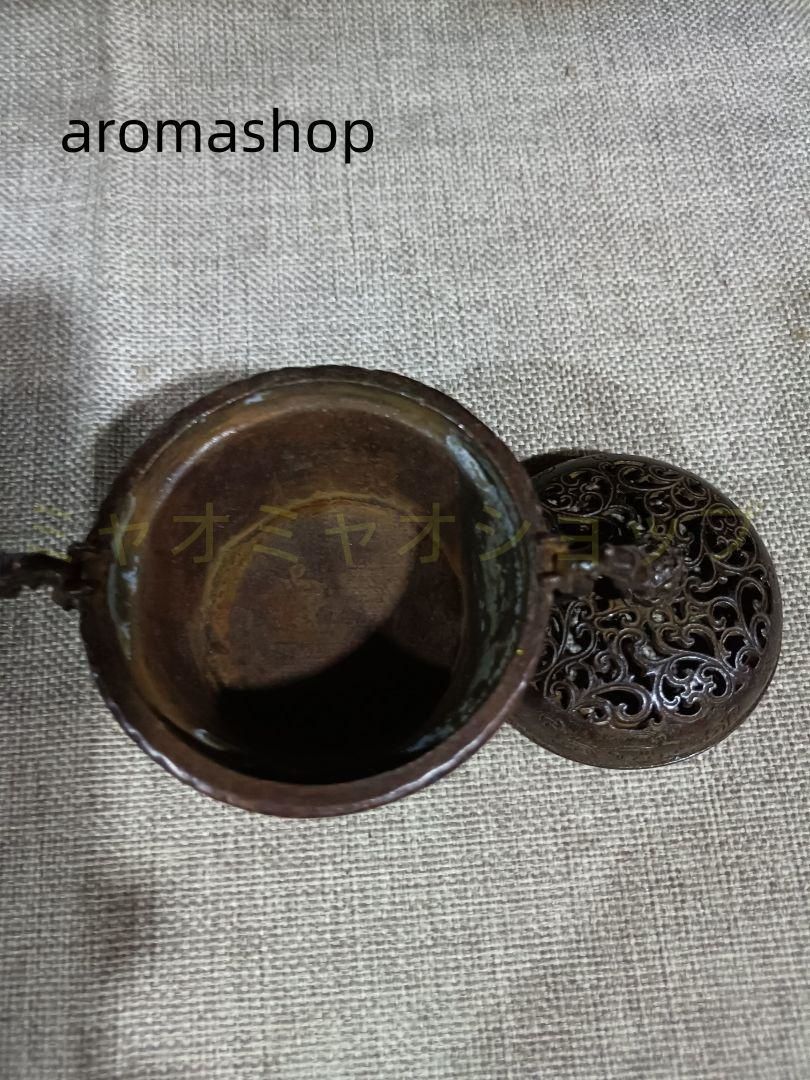 銅器 三足鼎 チ首竜双耳香炉 焼香炉 香道具 茶道具 装飾品 工芸