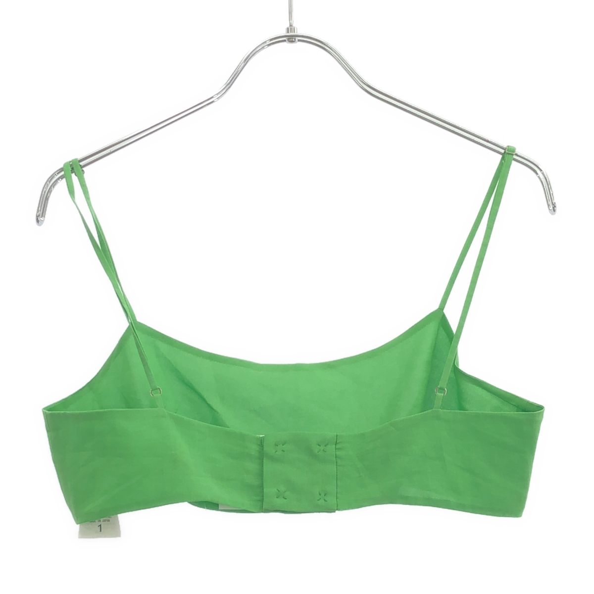 2025新作 10％off。 AURALEE オーラリー 24SS HARD TWIST FINX ORGANDY CAMISOLE キャミソール A24SC05VO グリーン 1