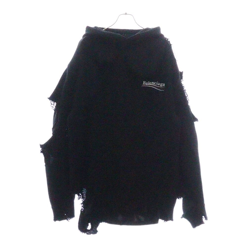 バレンシアガ　レイヤードニット Balenciaga レイヤード セーター | ブルー | FARFETCH JP