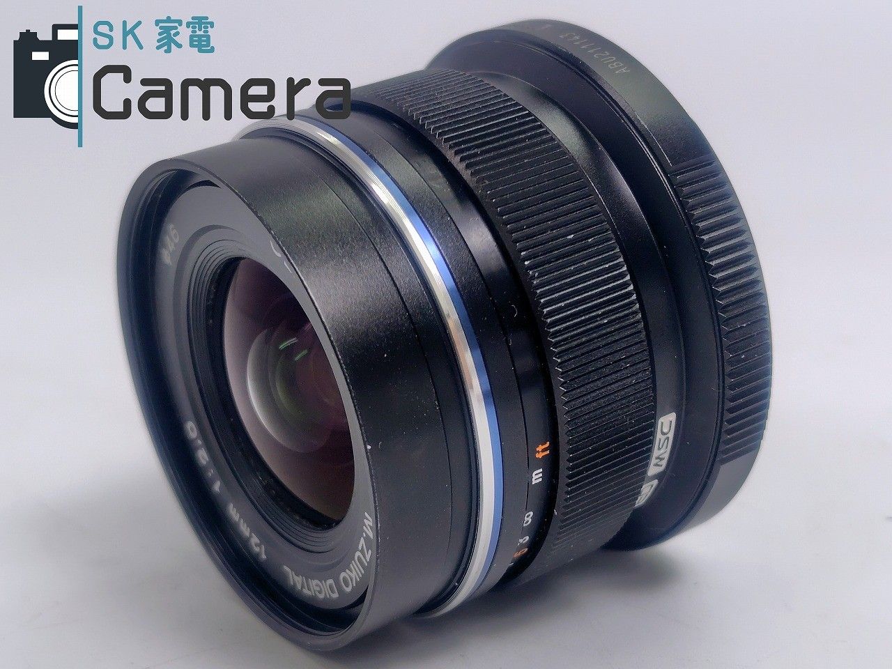 中古】 OLYMPUS M.ZUIKO DIGITAL 12mm F2.0 ED MSC LH-48 レンズ  