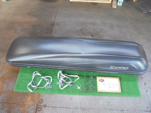 5FQ1020 DE4 日産 ラフェスタ B30 後期型 20S INNO ルーフボックス 鍵付き ストリームボックス