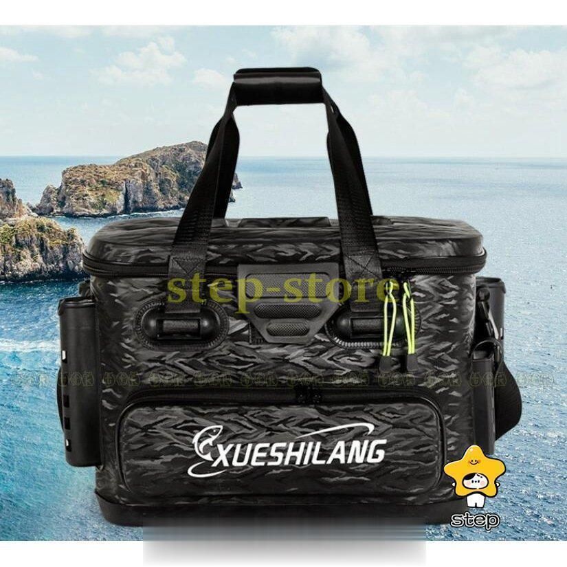 タックルバッグフィッシングバッグアウトドアバッカンロッドスタンド付釣魚釣りフィッシング釣り具エサ餌水汲み多機能バケツ収納防水軽量