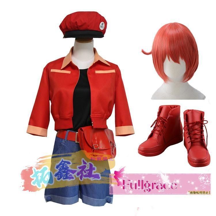 はたらく細胞 赤血球 せっけっきゅう コスプレ衣装 COSPLAY cosplay コスチューム 学園祭 イベント 文化祭 仮装 変装