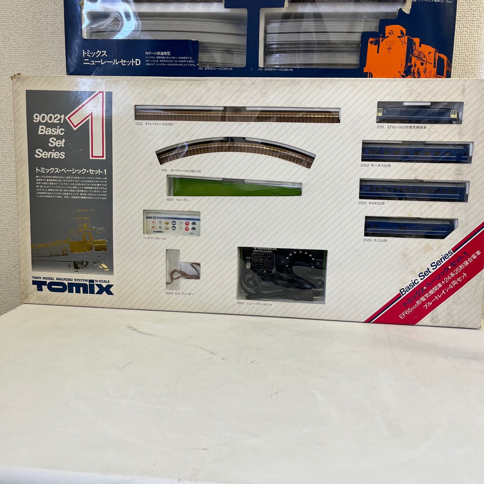 ジャンク品〉5点まとめ売りTomix ベーシックセット ニューレールセット 