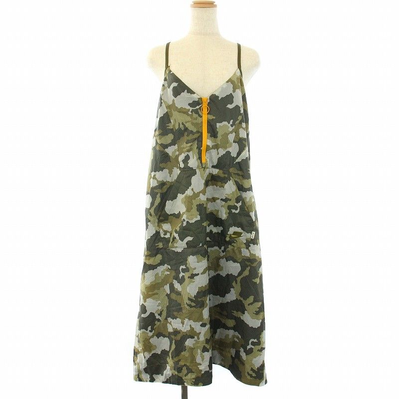 ナイキ NIKE As W Nsw Nsp Dress Wvn キャミワンピース 迷彩柄