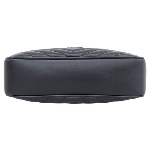 YSL サンローラン ルー カメラ バッグ キルティング 黒 K107265474