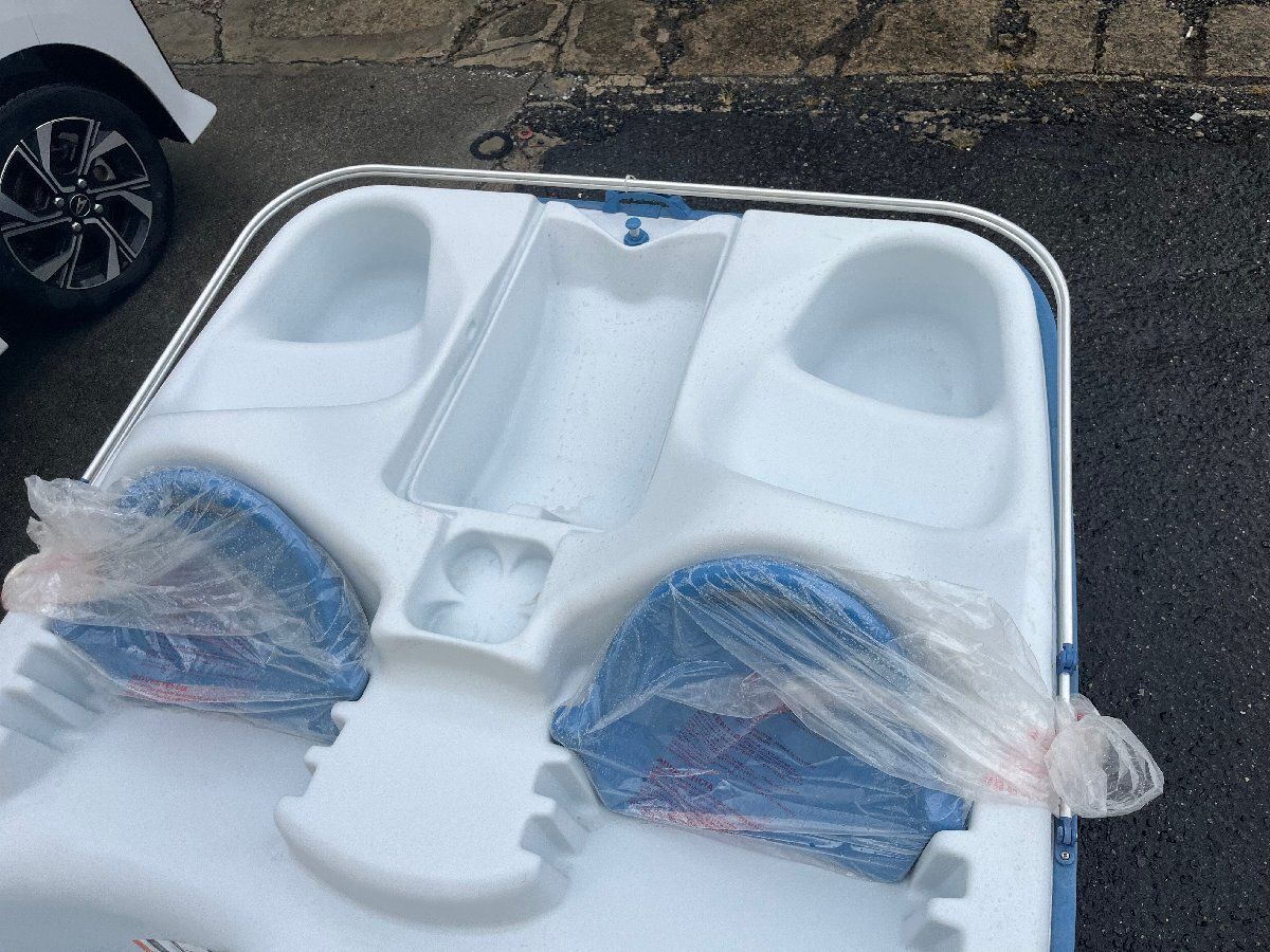 Monaco Pelican 2人乗り 最大5人乗り 足漕ぎボート ペダルボート 釣りやレジャーに 他1174 OLIVEOS_COM_TR