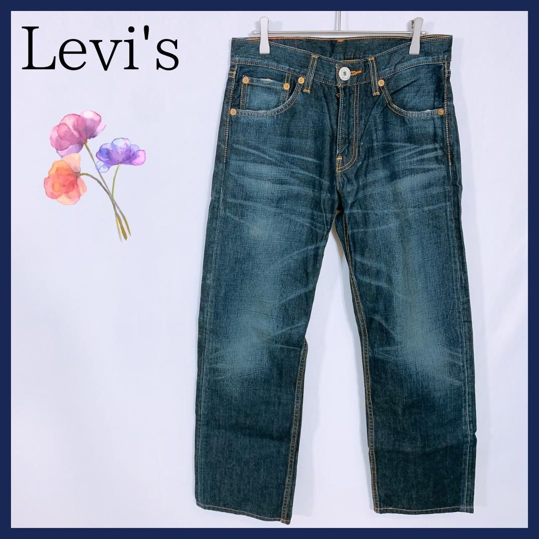 10567】美品 Levi's ボトムス 503 W29 Sサイズ相当 ブルー 良品