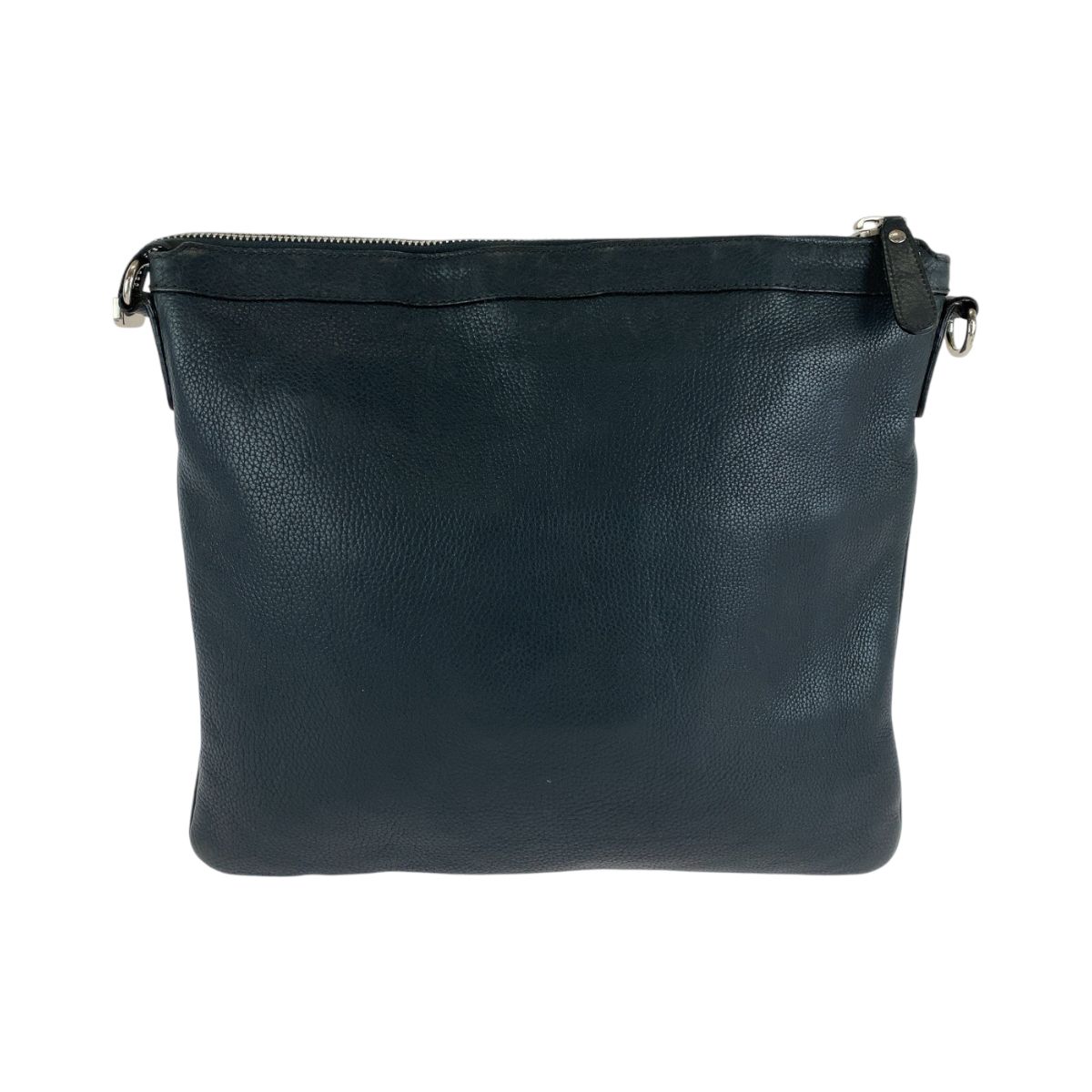 美品 GUCCI グッチ ダークグレー シルバー金具 レザー 233329 美品 GUCCI グッチ ダークグレー シルバー金具 レザー 233329